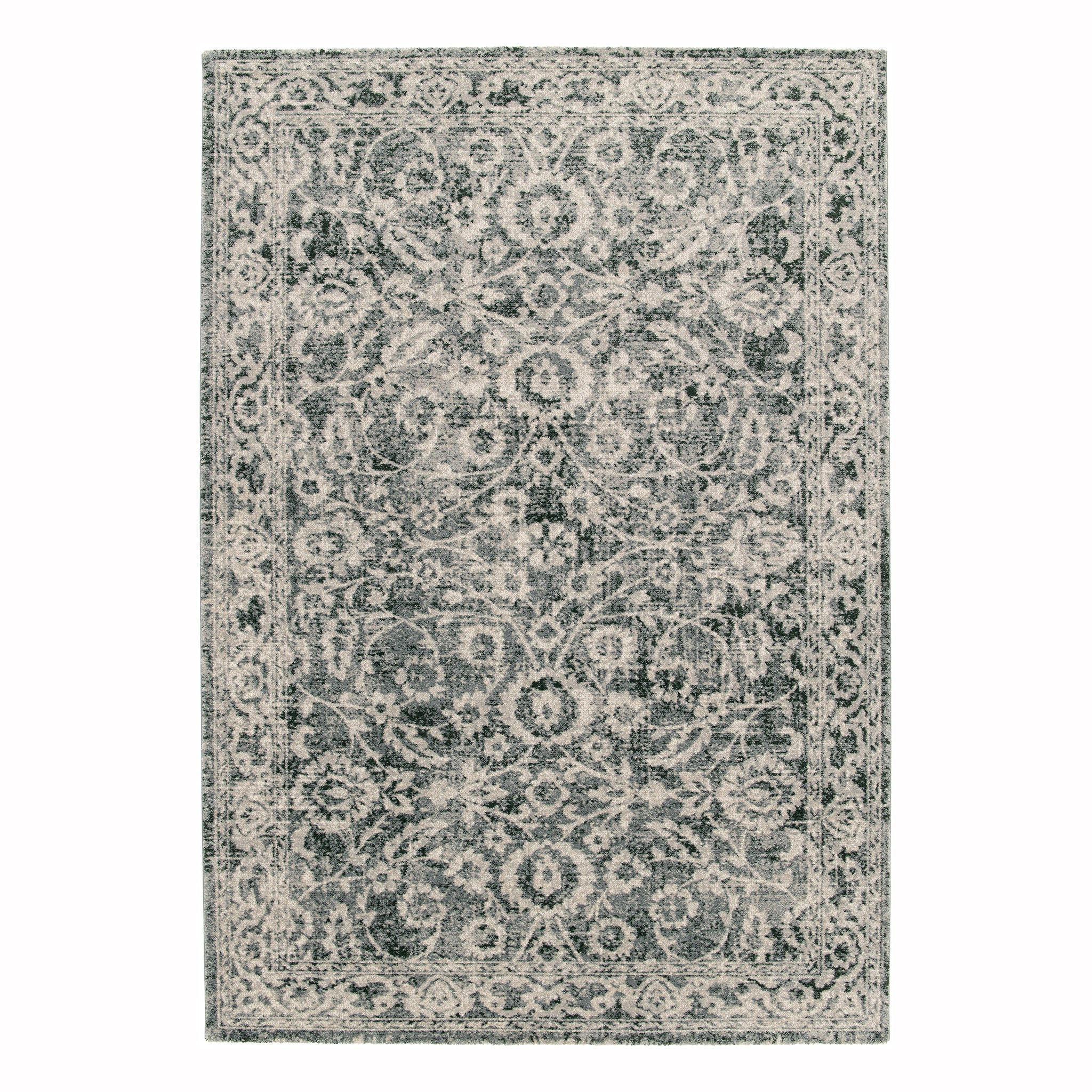 TEPPICH aus recycelten Fasern im Designstil grün - Grün, Textil (200/290cm) - AFK Living