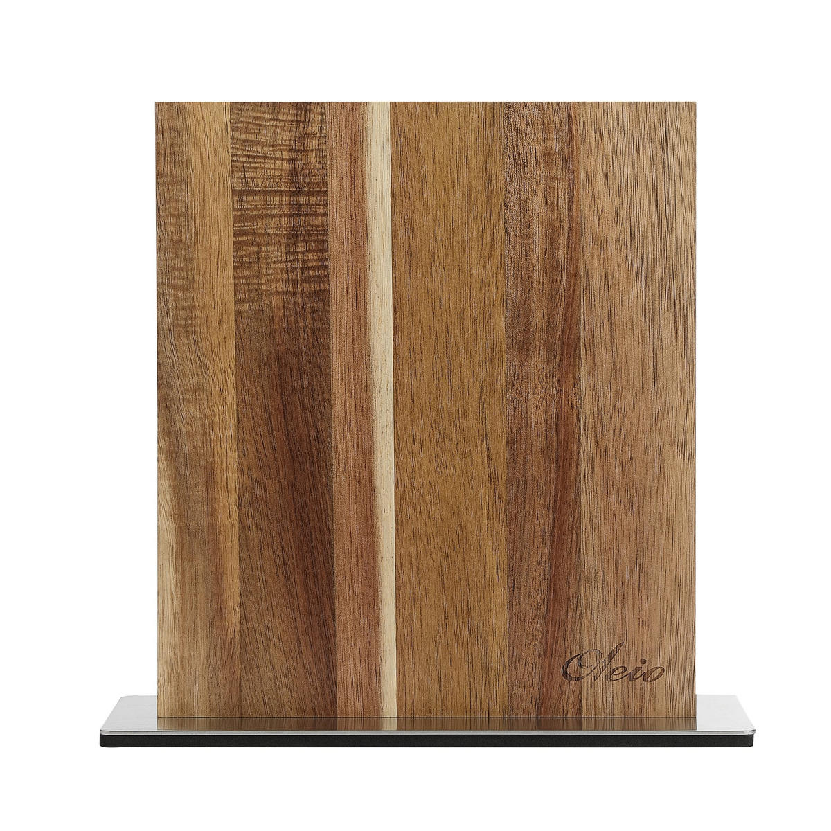 MAGNET-MESSERBLOCK - Akaziefarben, Holz (25/10/24.5cm) - Oleio