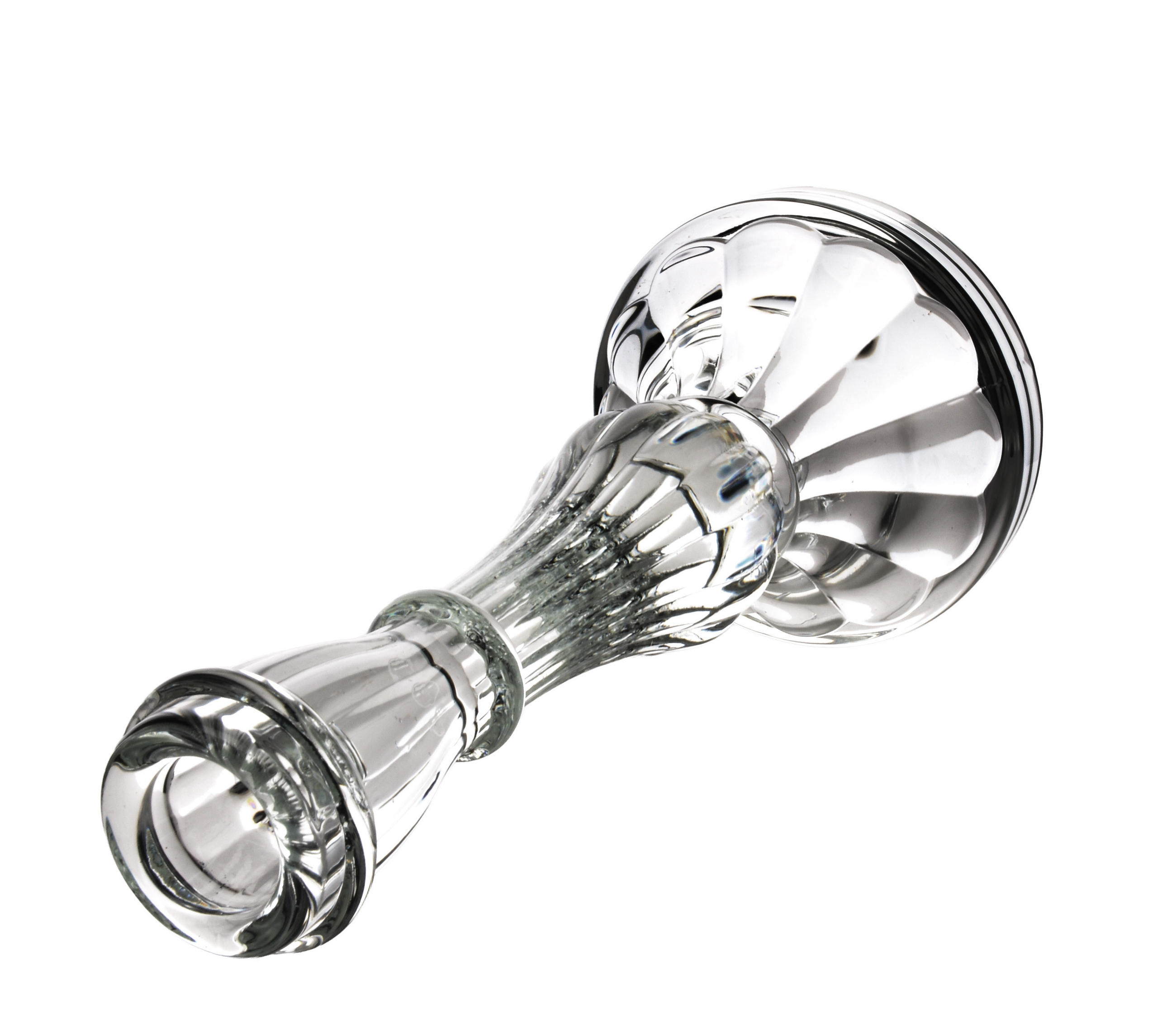 KERZENHALTER Patricia transparent 10/10/21. 5cm Glas - Transparent, Glas (10/22/10cm) - Mondex