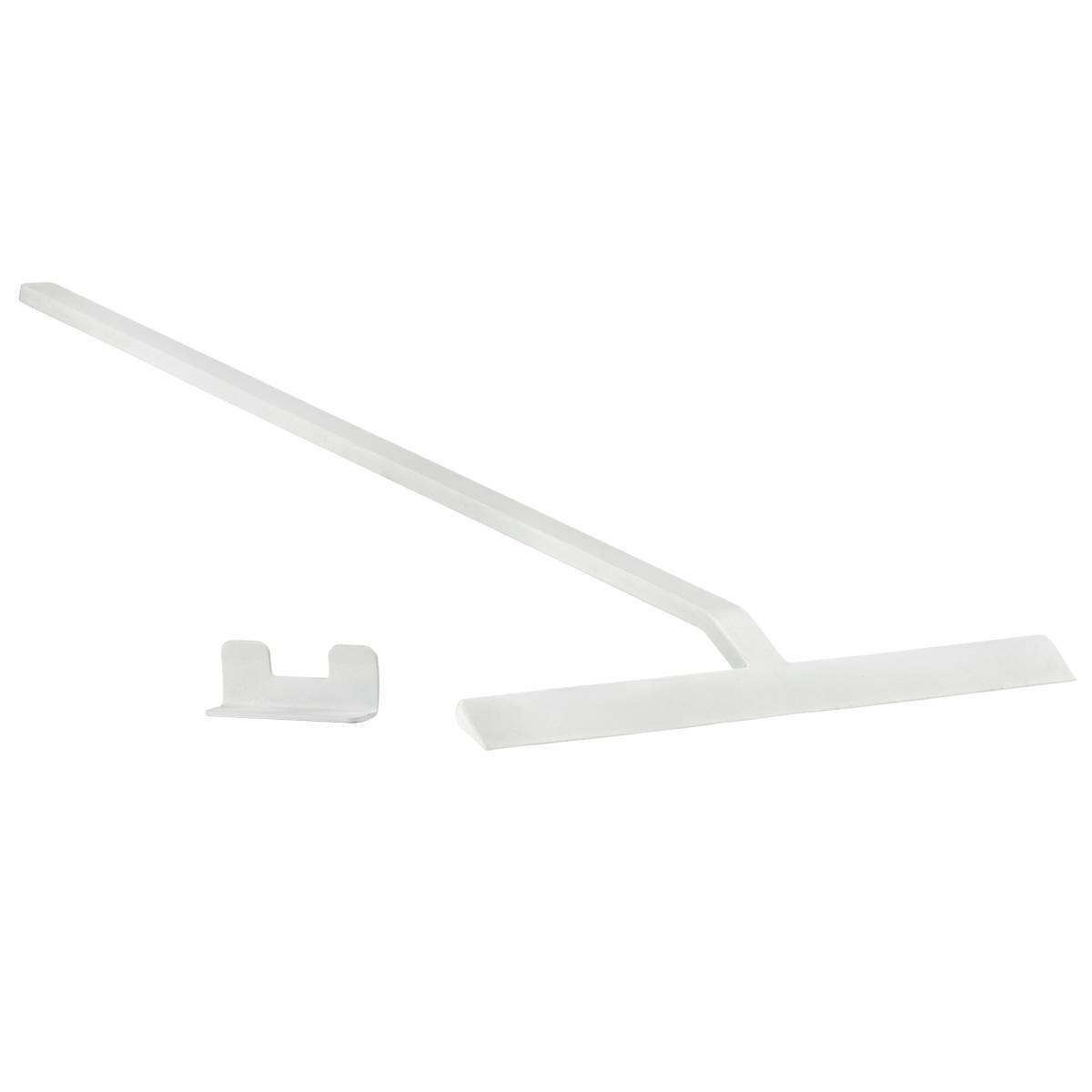 DUSCHABZIEHER Rim 30cm - Weiß, Metall (30/52/3cm) - Zone Denmark