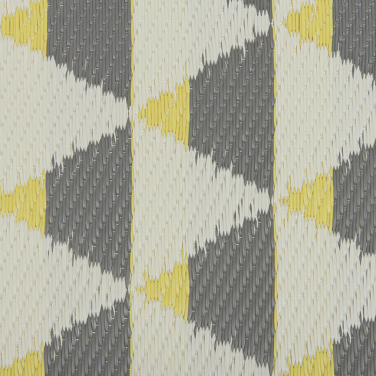 KURZFLOR-OUTDOOR-TEPPICH Hisar 180/120 cm - Grau, Kunststoff (120/180cm) - Beliani