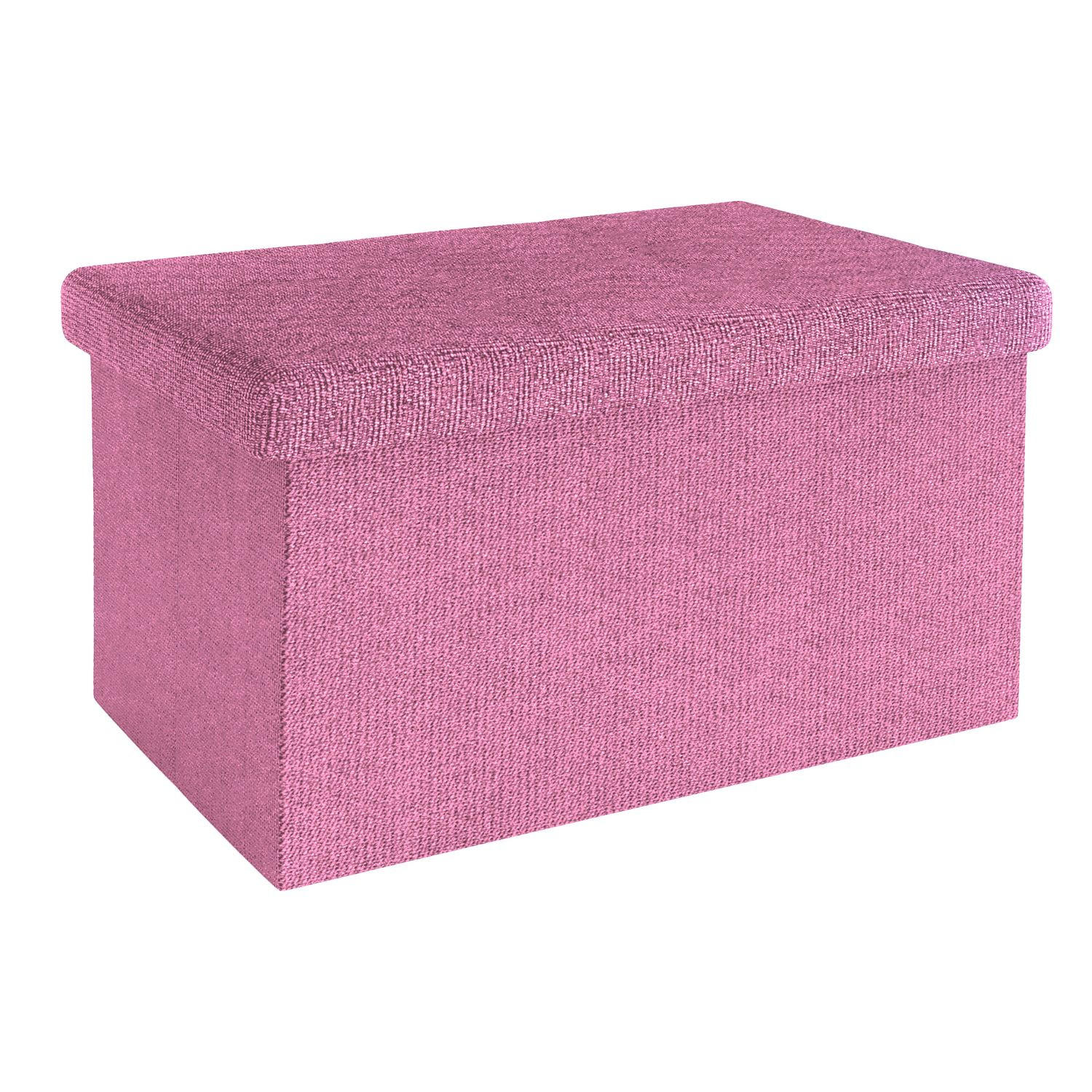 SITZBANK Faltbar 49/30/30 cm (Pink) - Pink, Textil (49/30/30cm) - Intirilife