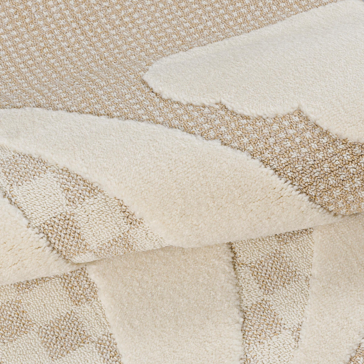 KINDERTEPPICH Beige Ballon - Mittelflor Rechteckig Weich 140 x 200 cm - Beige, Textil (140/200cm) - Mazovia