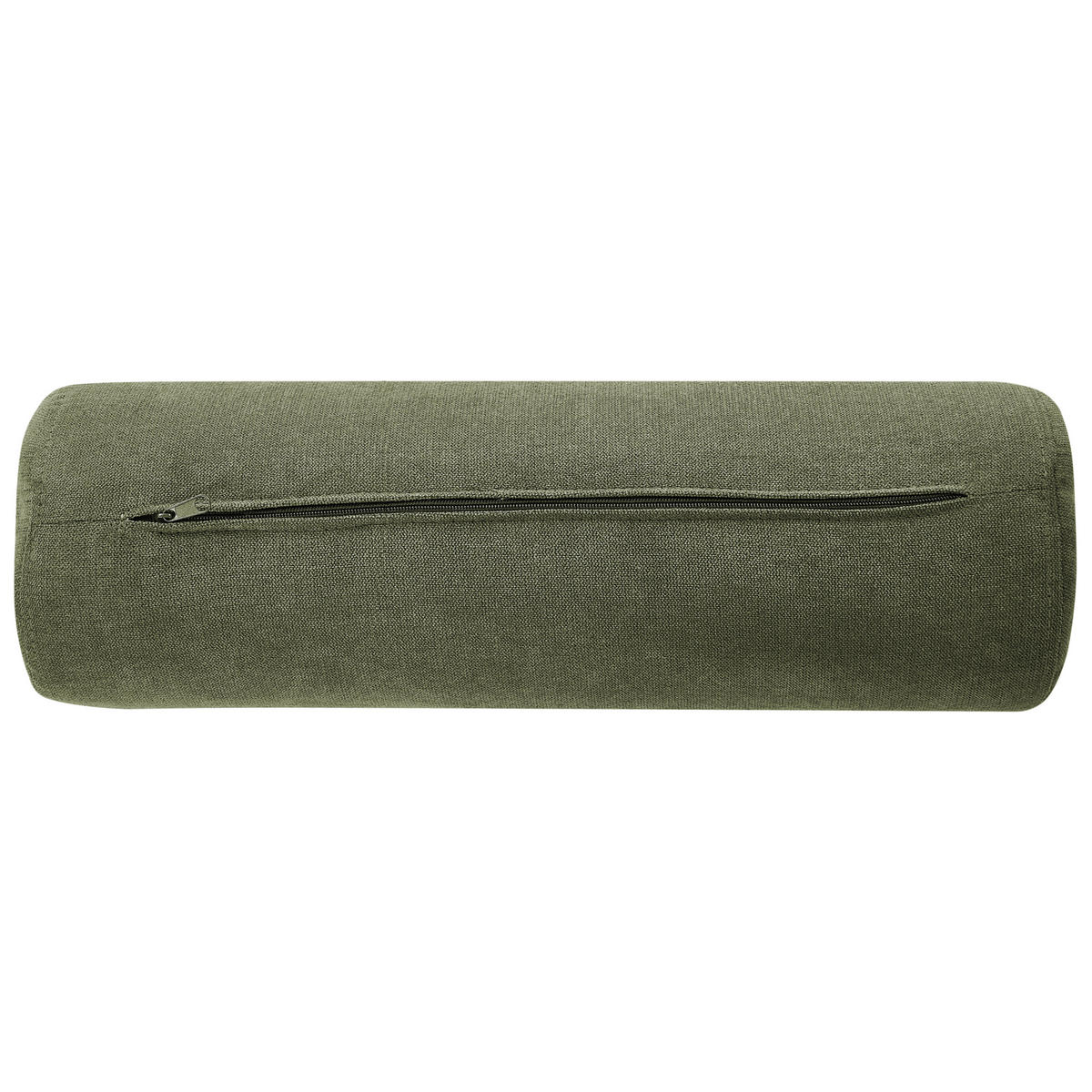 2-SITZER-SOFA Stoff Grün Pilarne - Schwarz/Grün, Textil (153/88/84cm) - Beliani