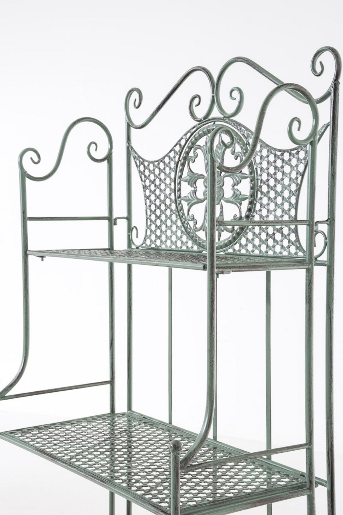 STANDREGAL Anic antik-grün - Grün, Metall (61/153/33cm) - TPFGarden