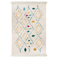 KINDERTEPPICH weich und farbenfroh mehrfarbig - Multicolor, Textil (120/170cm) - AFK Living