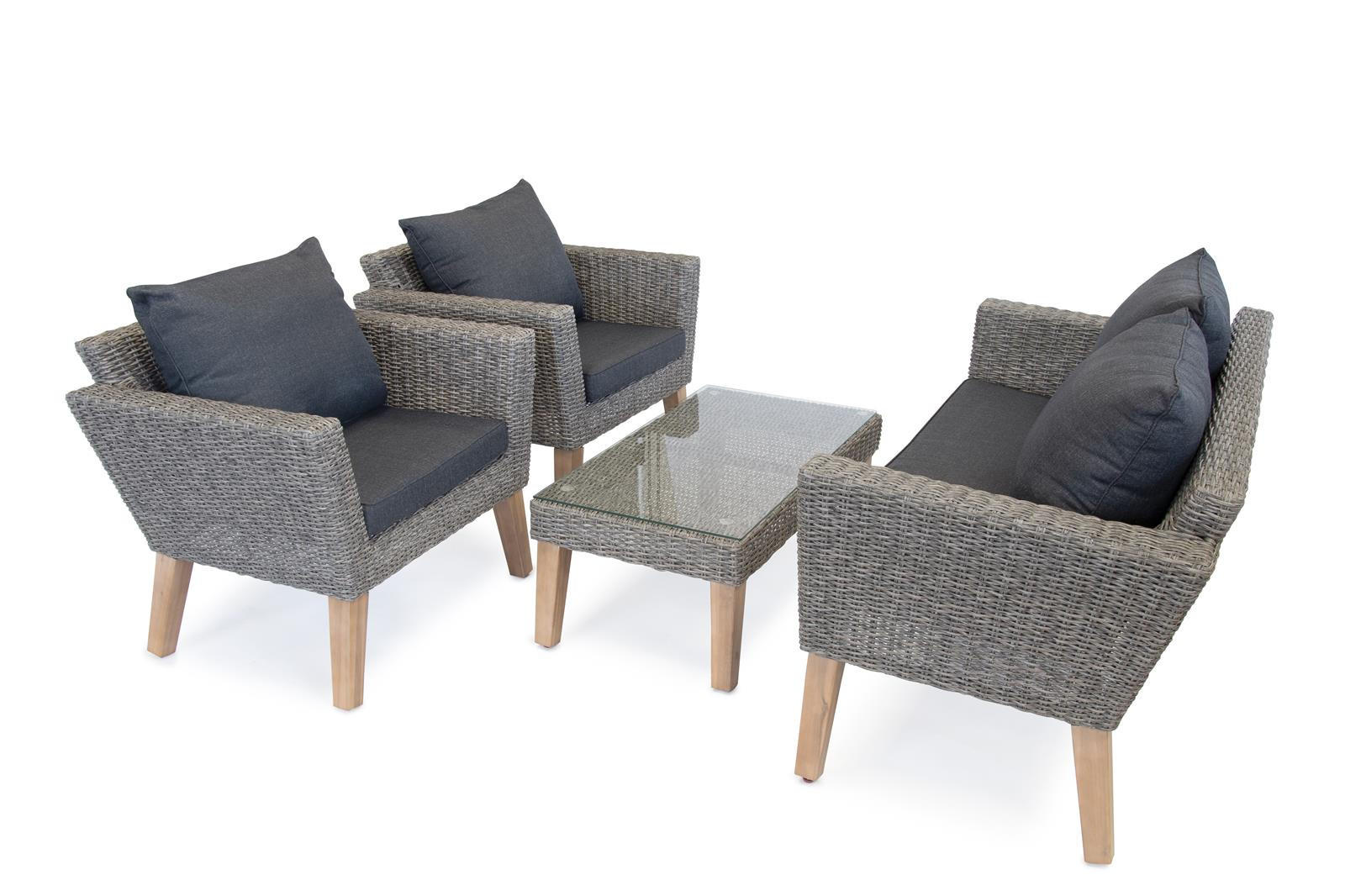 bellavista - Home & Garden Lounge-Set Grau