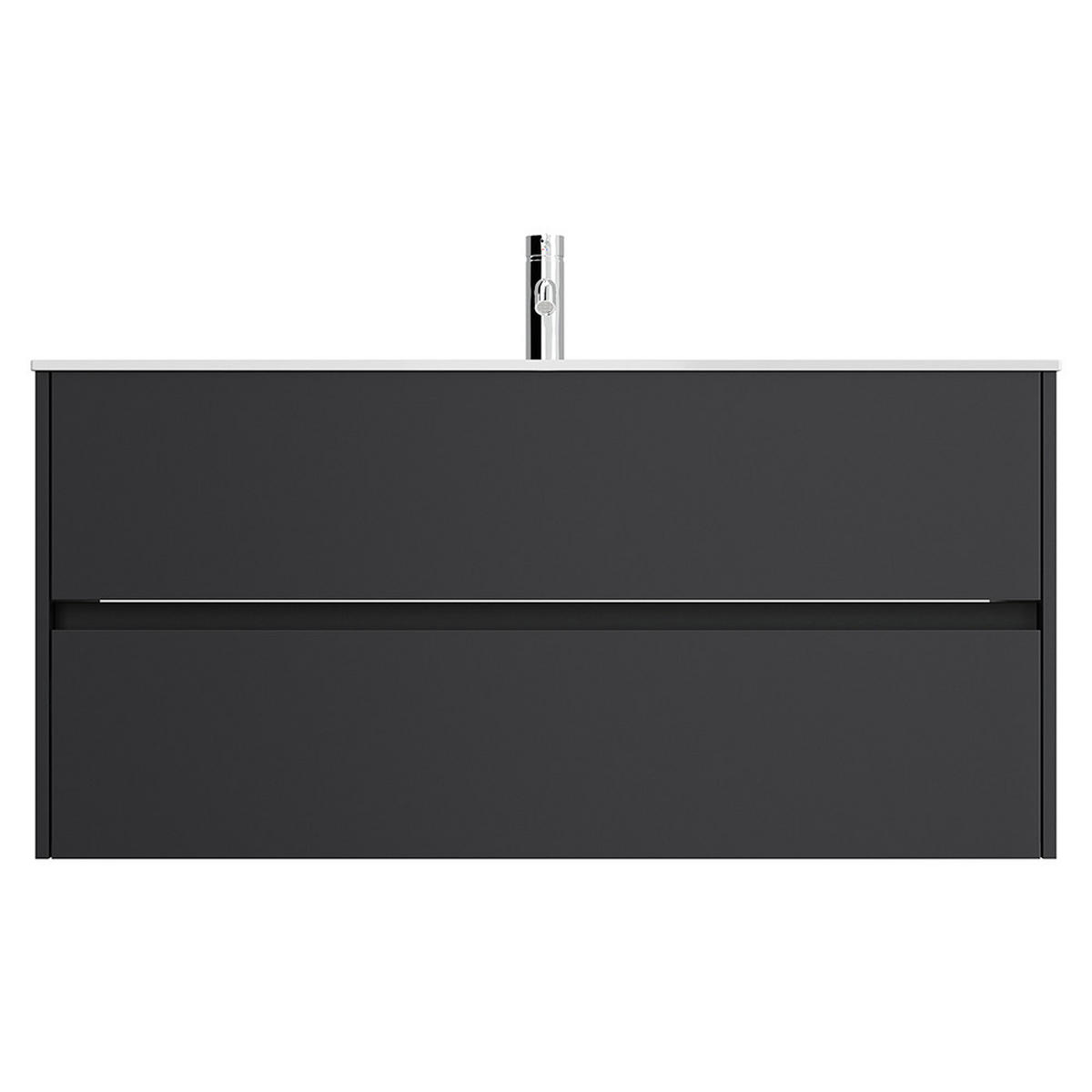 WASCHTISCH Livigno-02 - Grau, Holzwerkstoff (120/59/47cm) - Lomado