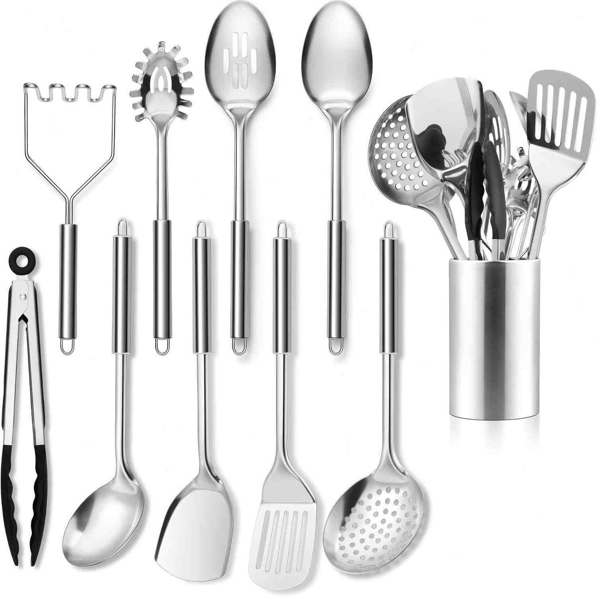 KÜCHENGESCHIRR-SET Jo33 Silber - Silberfarben, Metall - Joyfair