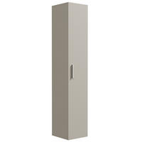 BADEZIMMERSCHRANK Pluto mit 1 Tür Cashmere - 30 x 30 x 150 cm - Kaschmir, Holz (30/150/30cm) - Badplaats