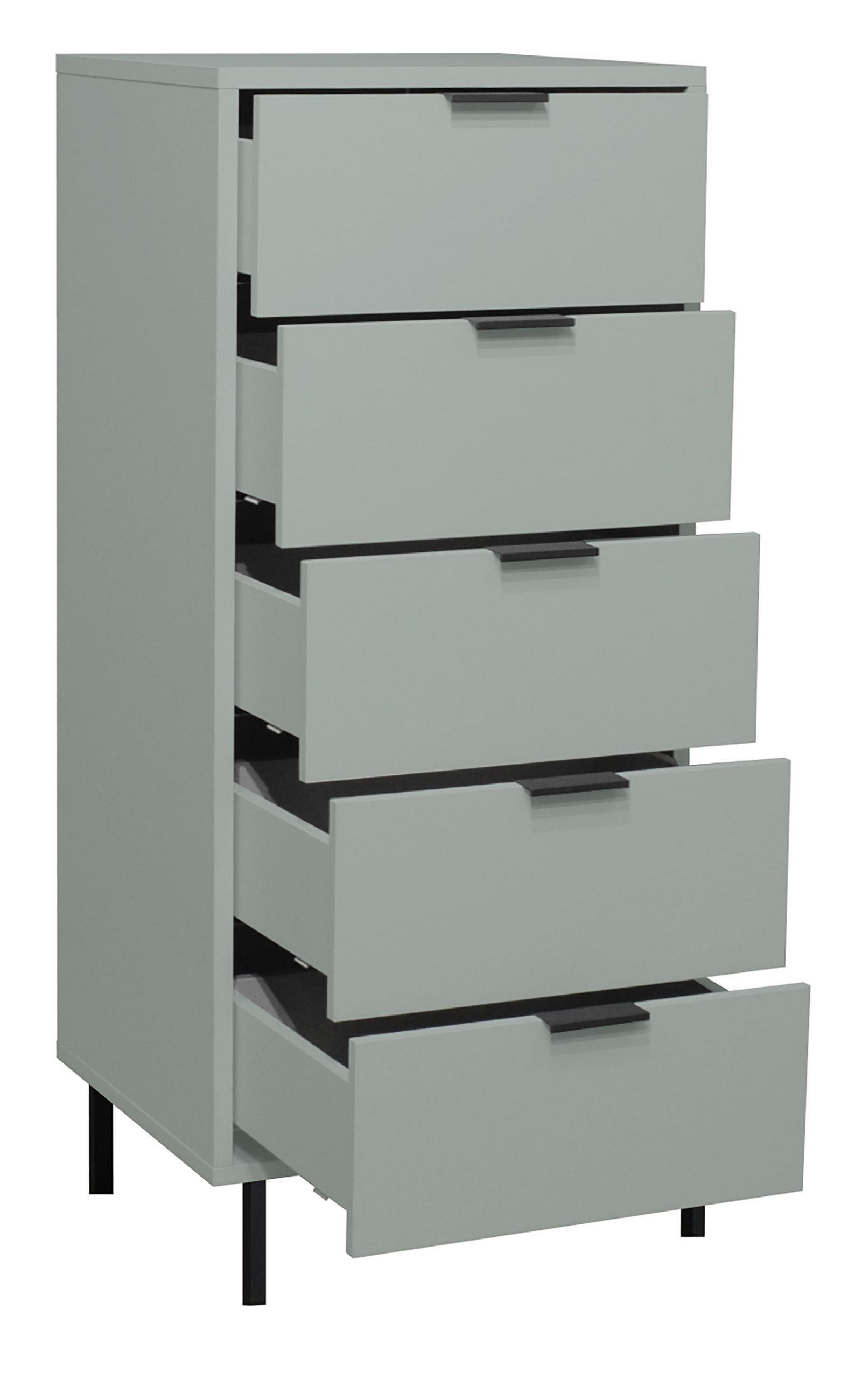 Thumbnail - 58aufmkessel Kommode, Grün, Holzwerkstoff, 51x123x45 cm, Wohnzimmer, Kommoden & Sideboards, Kommoden