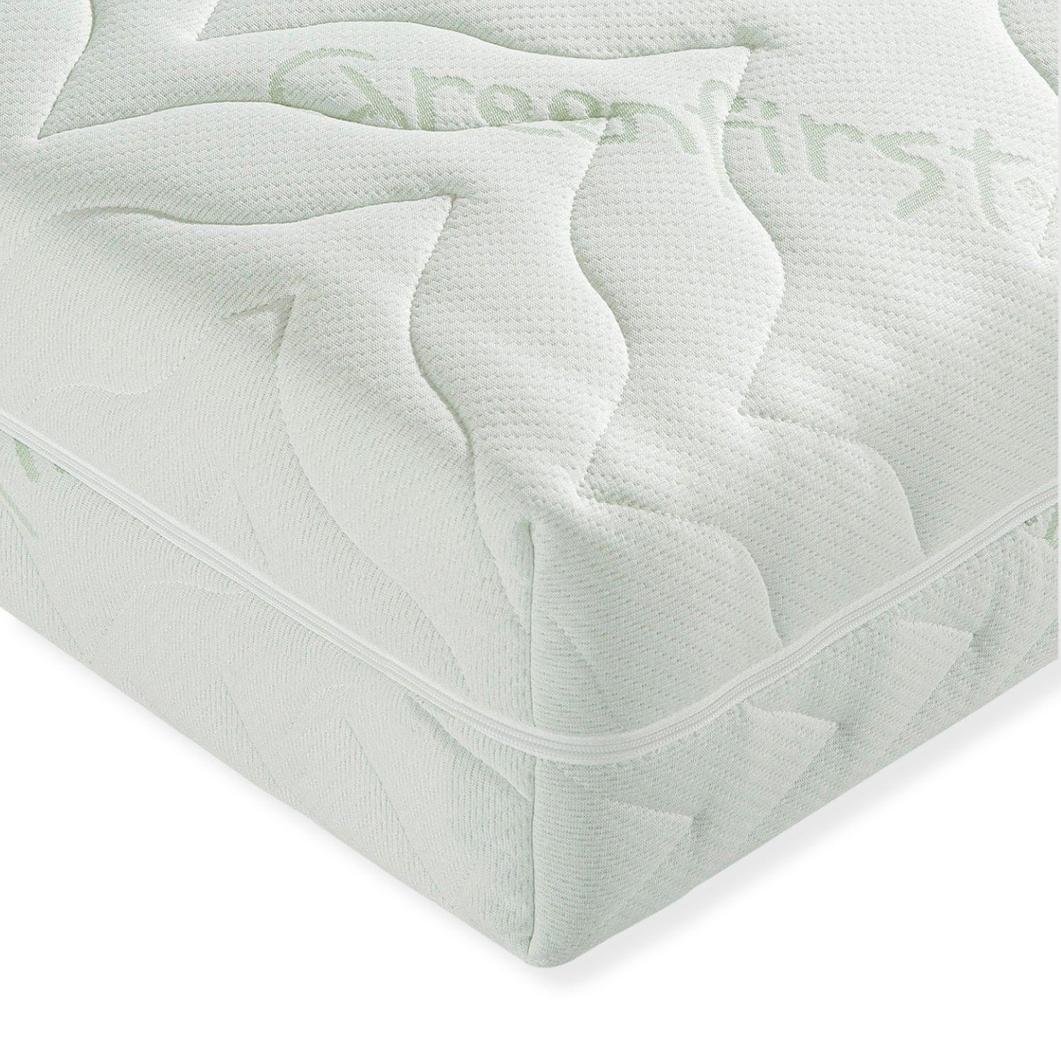 Thumbnail - Sleepneo Taschenfederkermatratze, Weiß, Textil, H3 + H4, Füllung: Polyester, 90x200 cm, Hergestellt in Deutschland, Medi...