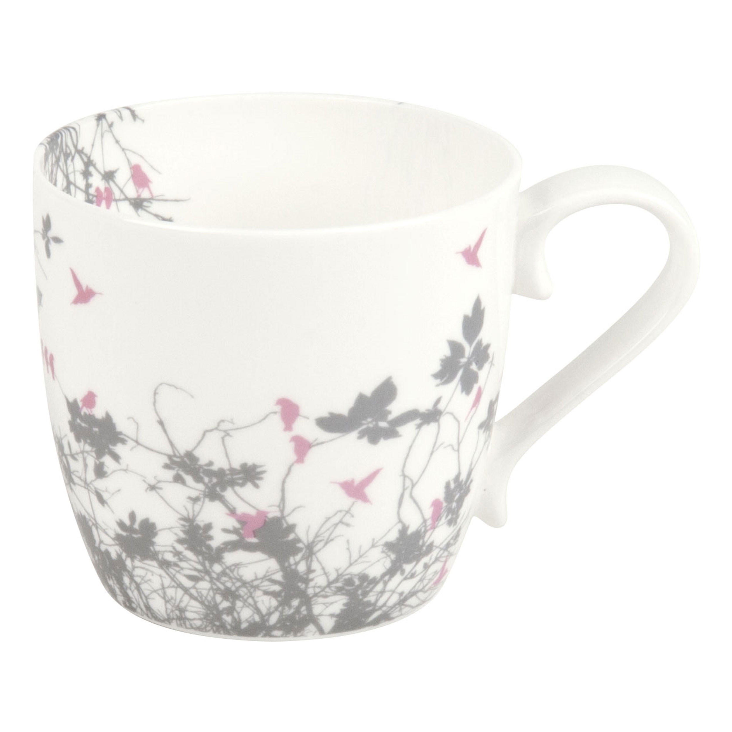 KAFFEEBECHER Exotic Birds - Naturfarben, Keramik (0.42L) - Könitz