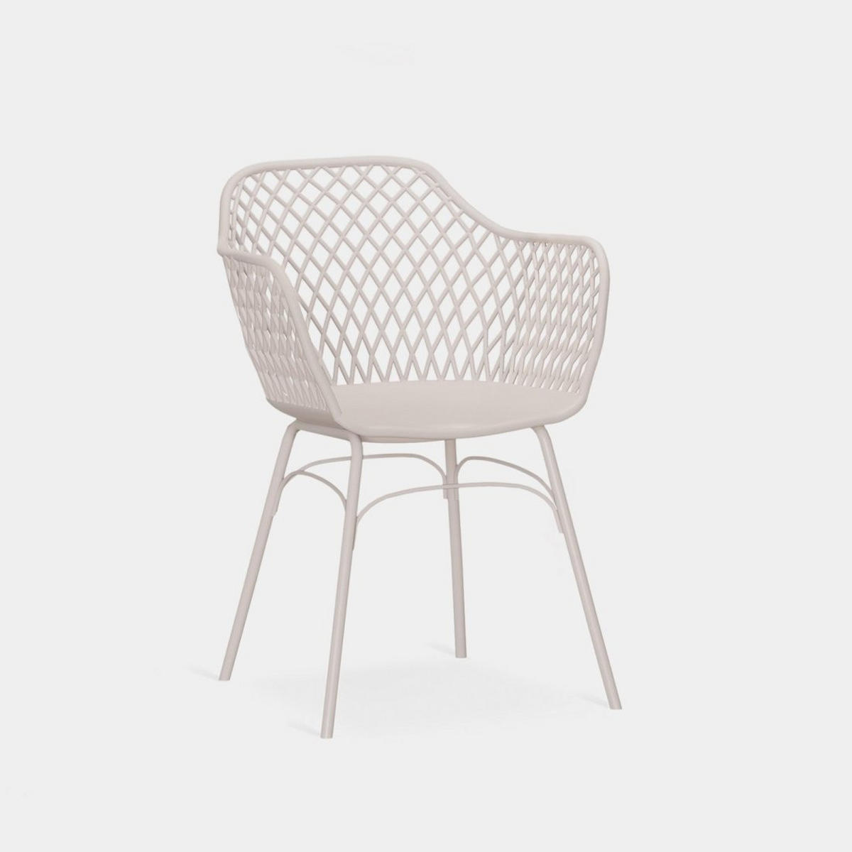 STUHL FÜR DRAUSSEN Stal Beige 59 cm x 72 cm - Beige, Kunststoff (59/72/56cm)