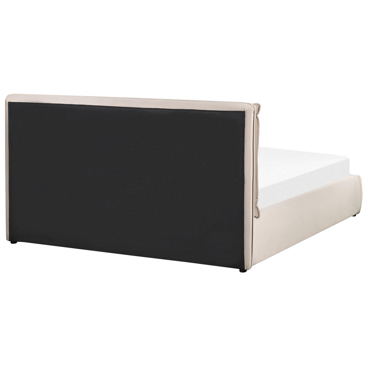 BETT 160/200cm Beige Bajonna - Beige, Textil (160/200cm) - Beliani
