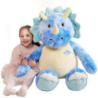 STOFFTIER Dinosaurier Triceratops 78 cm - Multicolor, Textil (30/78cm)