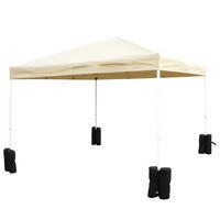 STANDFUSS Schwarz 4er-Set - Schwarz, Textil (14/14cm) - PANGIVO