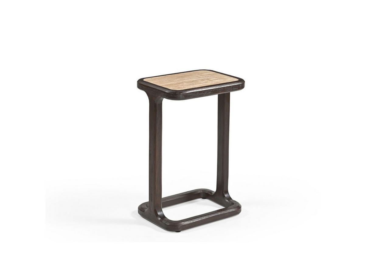 BEISTELLTISCH Arvid Mangoholz 39 cm / 29 cm Braun - Braun, Holz (29/39/58cm) - Villa Möbel