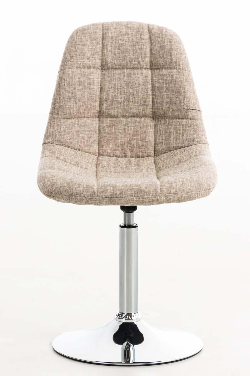 Thumbnail - CLP Drehstuhl, Creme, Textil, 48x84x52 cm, Arbeitszimmer, Bürostühle, Drehstühle