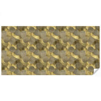 TAPETE - Modern - Geometrisch - Gold - 400x200 cm - Goldfarben, Papier (400/200cm) - OnlyWow