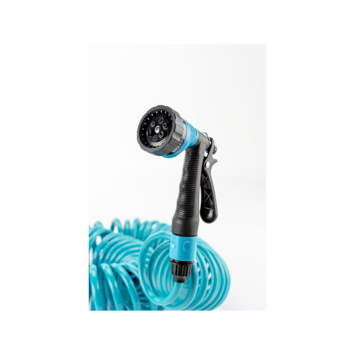 GARTENSCHLAUCH flexible - Komplettset mit Zubehör - Länge: 15m - Schwarz, Kunststoff (1500cm) - SUAN