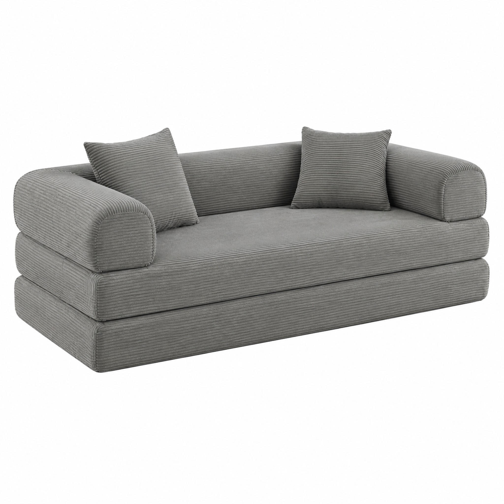 Meubliv Schlafsofa Taupe 89x59x195 cm
