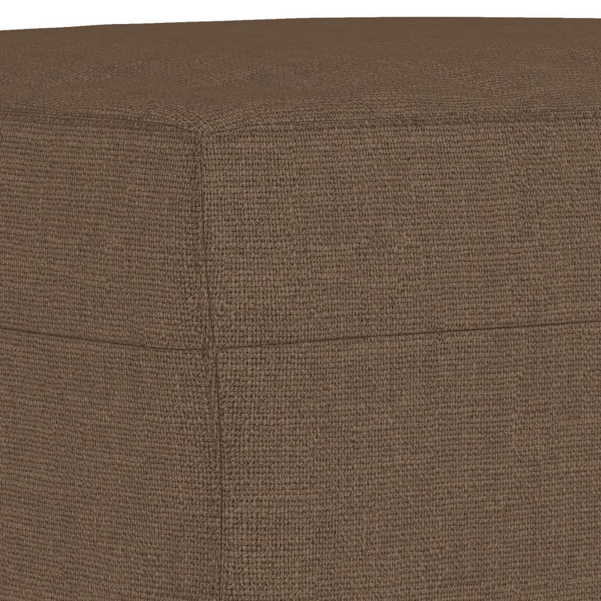 SOFAGARNITUR 4-TLG. Mit Kissen Braun Stoff - Braun, Textil (50/41/60cm) - vidaXL