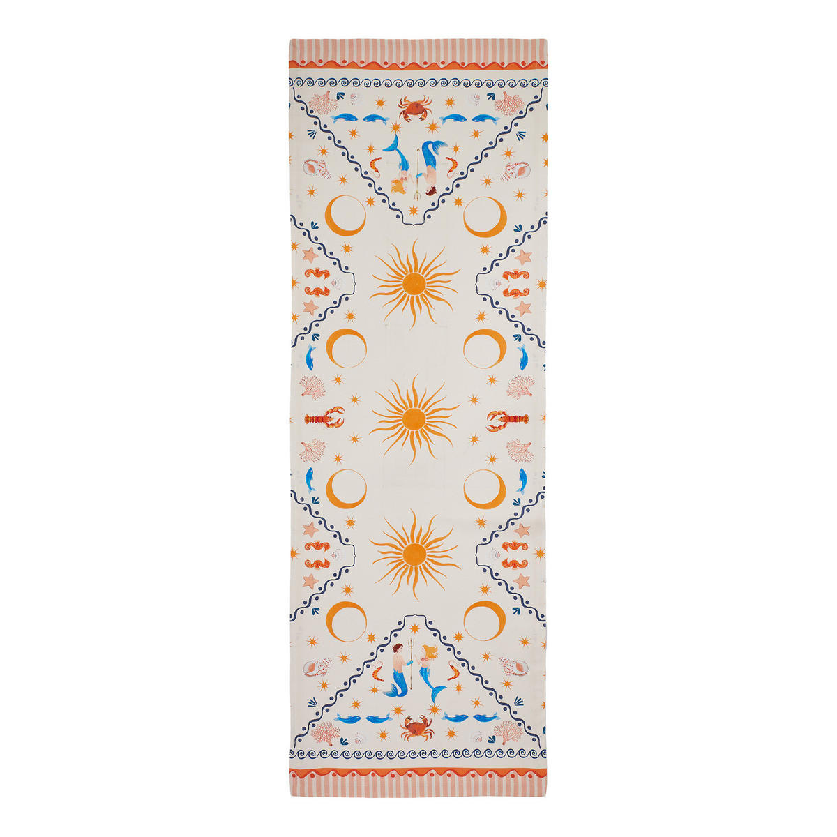 TISCHLÄUFER Coral Coast 50x160 cm - Multicolor, Textil (160/50cm) - Butlers