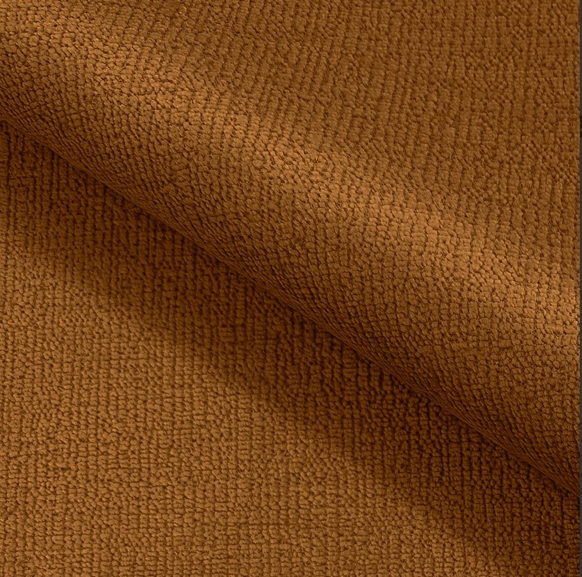 SOFA BOHO Mit Schlaffunktion Und Bettkasten, Wellenfederung, PUR-Schaum, Holzfüße, lose Rückenkissen, freistehend, 244x102x92 cm Copper - Kupferfarben, Holz/Textil (244/92/102cm) - DomoHome