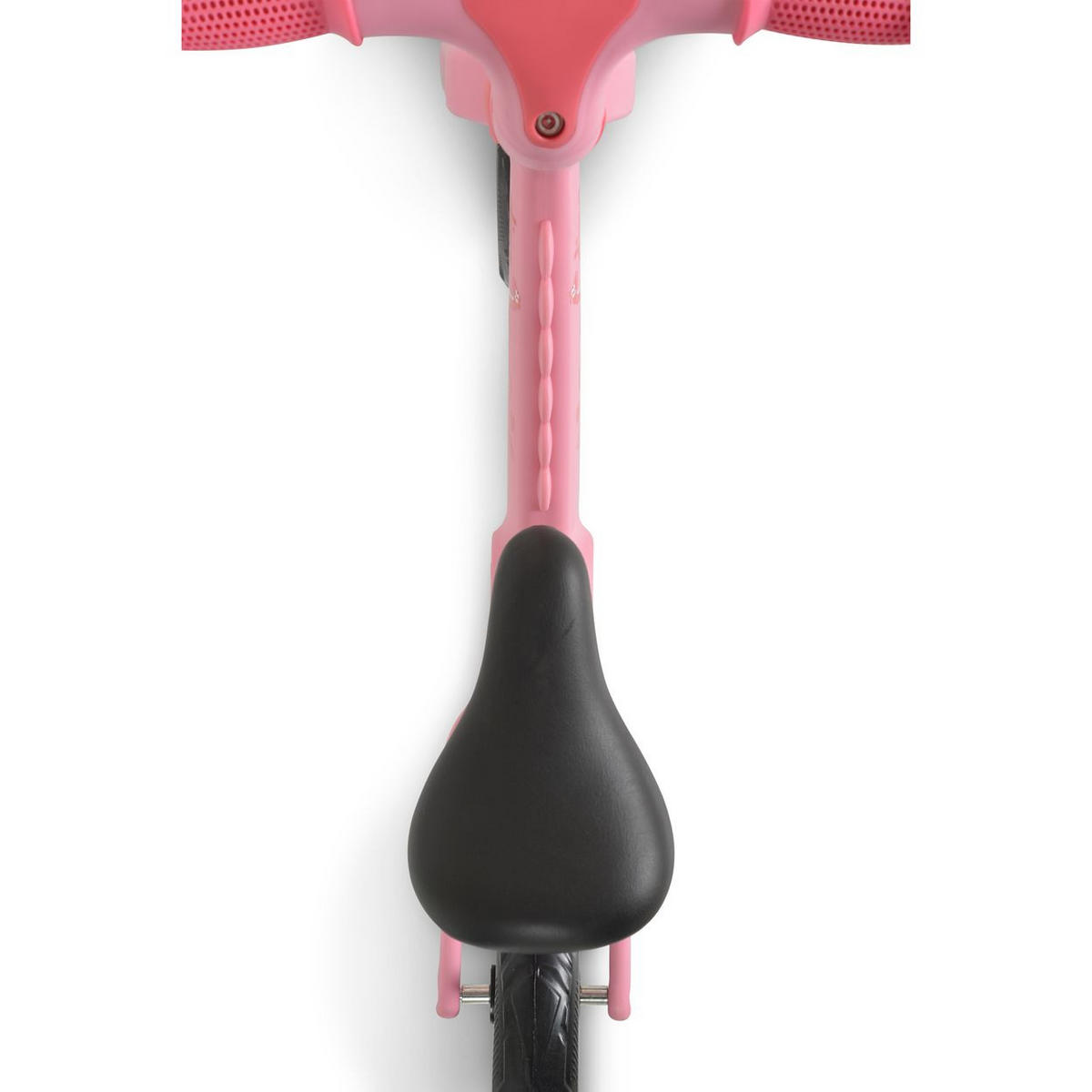 LAUFRAD Dino 12 Zoll rosa Sattel einstellbar, klappbare Fußstütze - Rosa, Kunststoff (80/33/52cm)