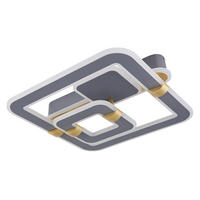 LED DECKENLEUCHTE Margy Anthrazit Metall - Anthrazit, Metall (50/47/15.5cm)