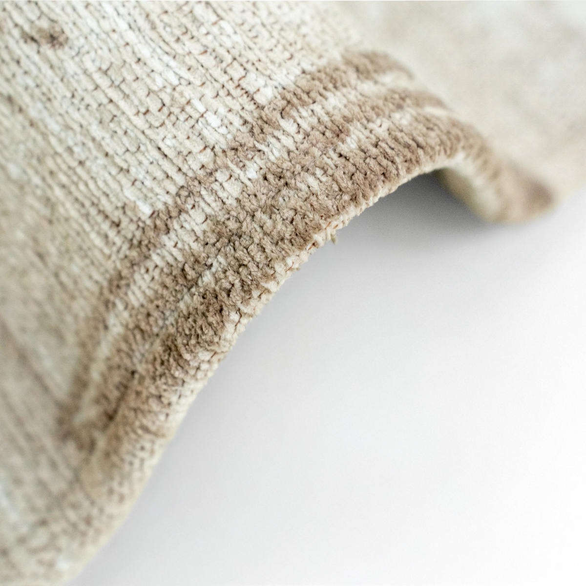 TEPPICH Dune Meditation Kanji 240/340 cm - Weiß, Kunststoff/Textil (240/340cm) - Louis De Poortere
