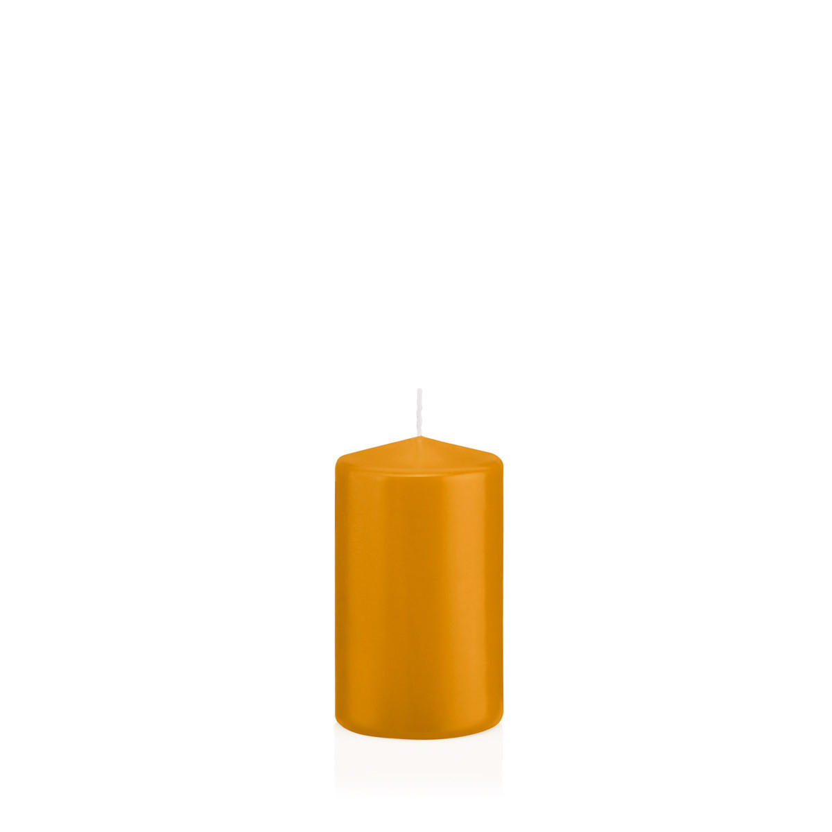STUMPENKERZEN Natur Ø 58 x 80 mm, 16 Stück - Naturfarben, Paraffin (6/8cm) - Wiedemann Kerzen