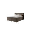 BOXBETT SIMPLE mit Matratze H3, Bonell und Topper 160x200 COSMIC 03 - Braun, Textil (160/200cm) - Bedante