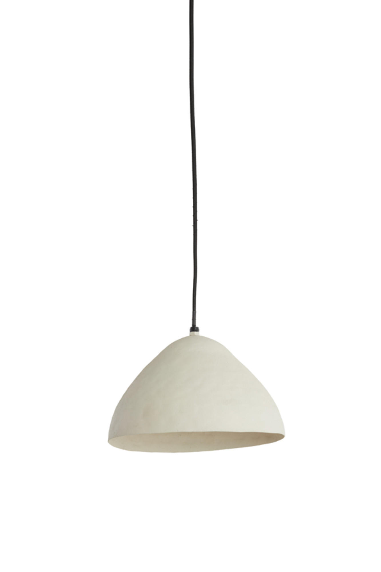 HÄNGELAMPE Elimo Weiß Ø25/15 cm - Weiß, Metall (25/25/15cm) - Light & Living