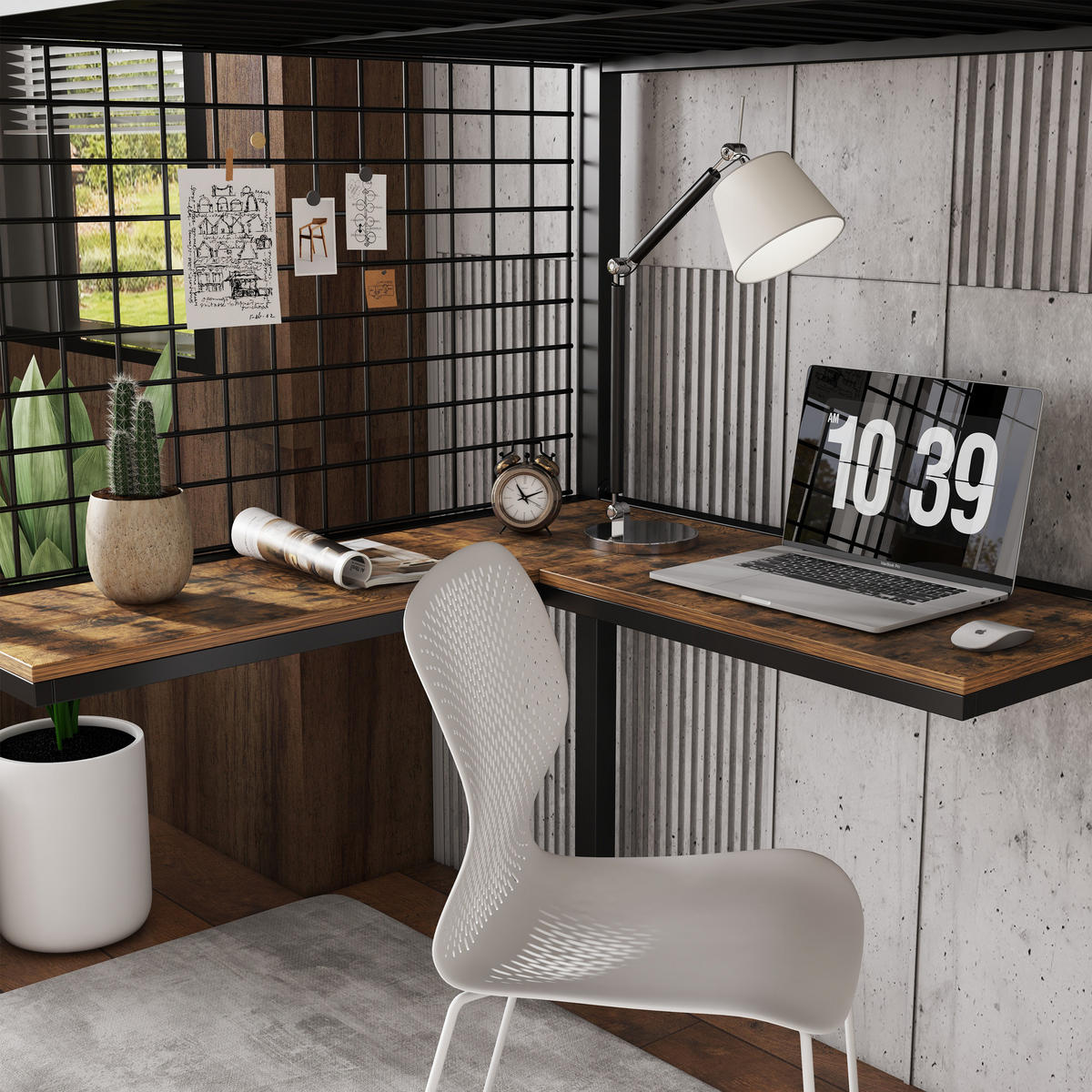 HOCHBETT 90/200 cm Schwarz mit Kleiderschrank und seitlicher Treppe aus Holz - Schwarz, Holzwerkstoff (90/200cm) - OKWISH