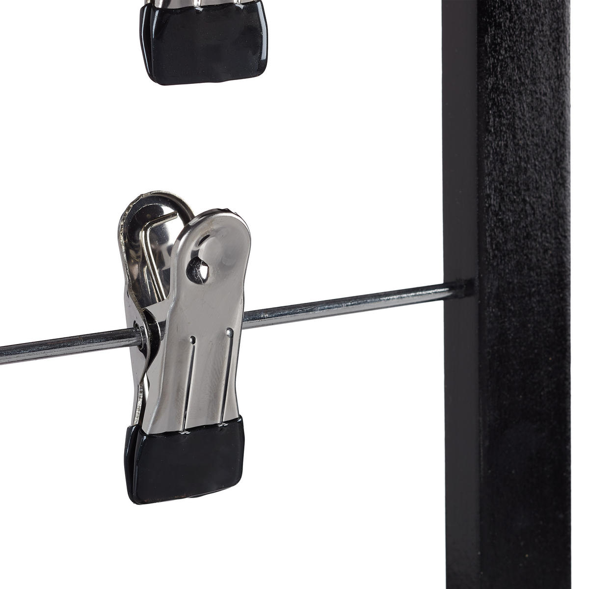 3XZÁVES na sukňu - čierna, kov/drevo (38/43/2.5cm) - Relaxdays