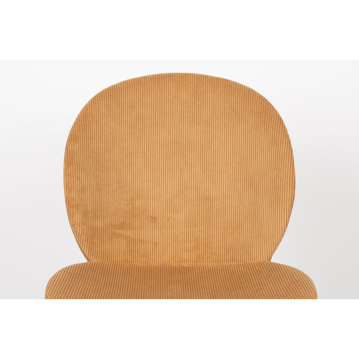 ESSZIMMERSTUHL Bonnet Ockergelb - 2 er Set - Gelb, Textil (45/84/53cm) - Zuiver