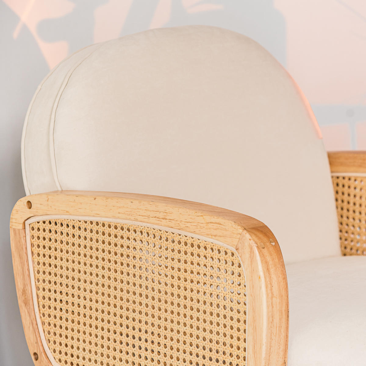SESSEL Holz Beige - Beige, Holz (60/76/64cm) - Nordlys