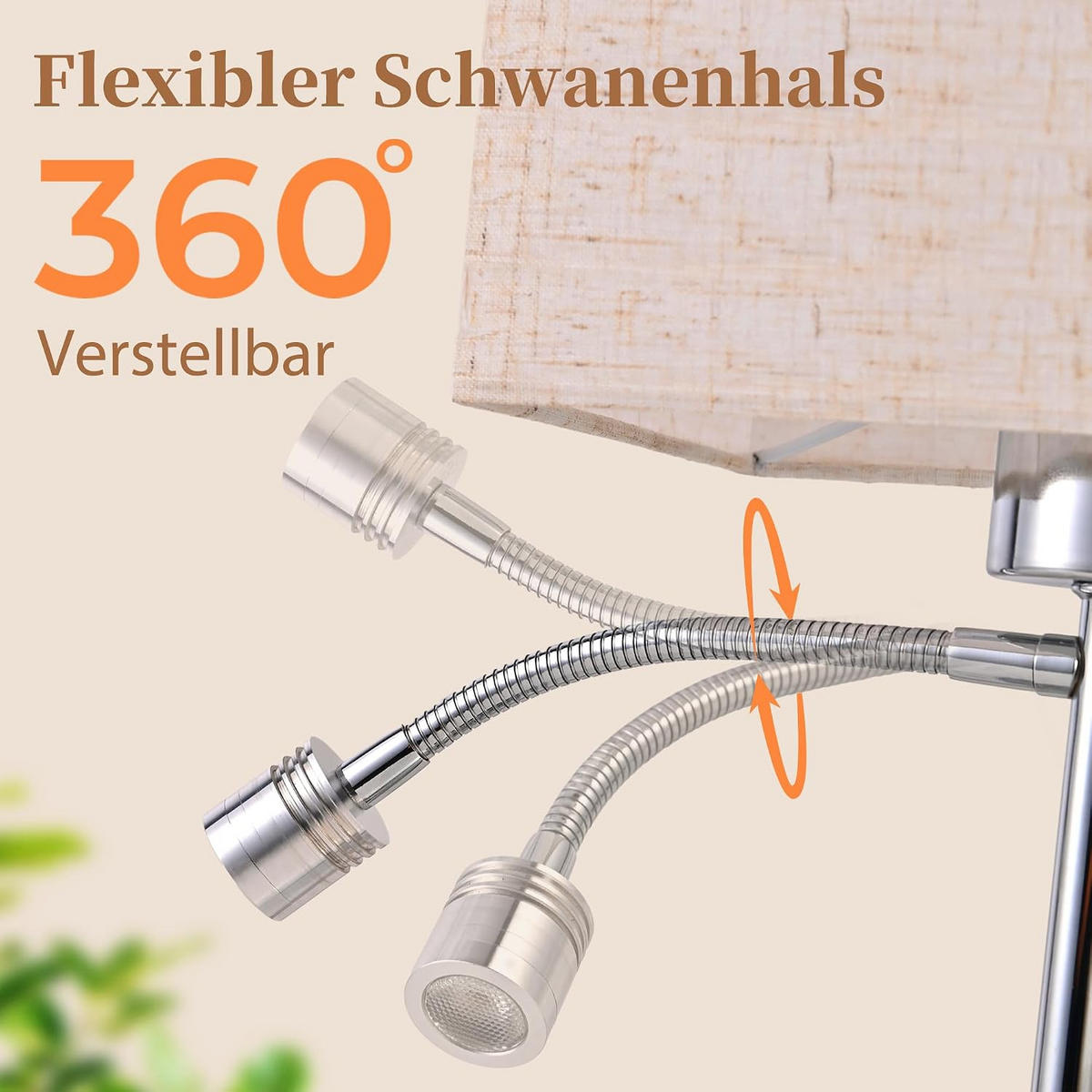 SCHREIBTISCHLAMPE 15/22/30cm - Weiß, Metall (22/15/30cm) - Nettlife