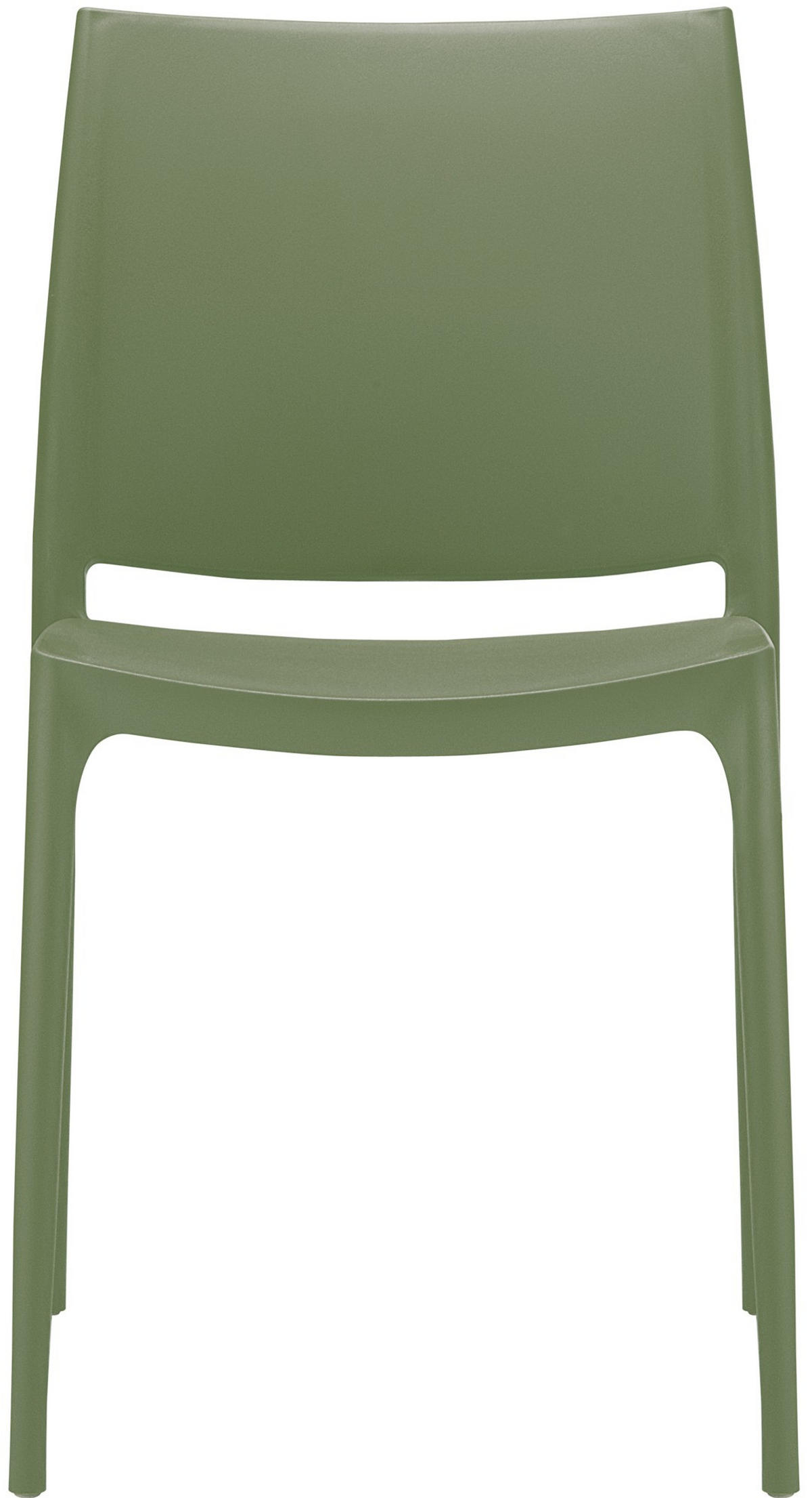 STUHL Maya oliv - Grün, Kunststoff (44/81/50cm) - TPFGarden