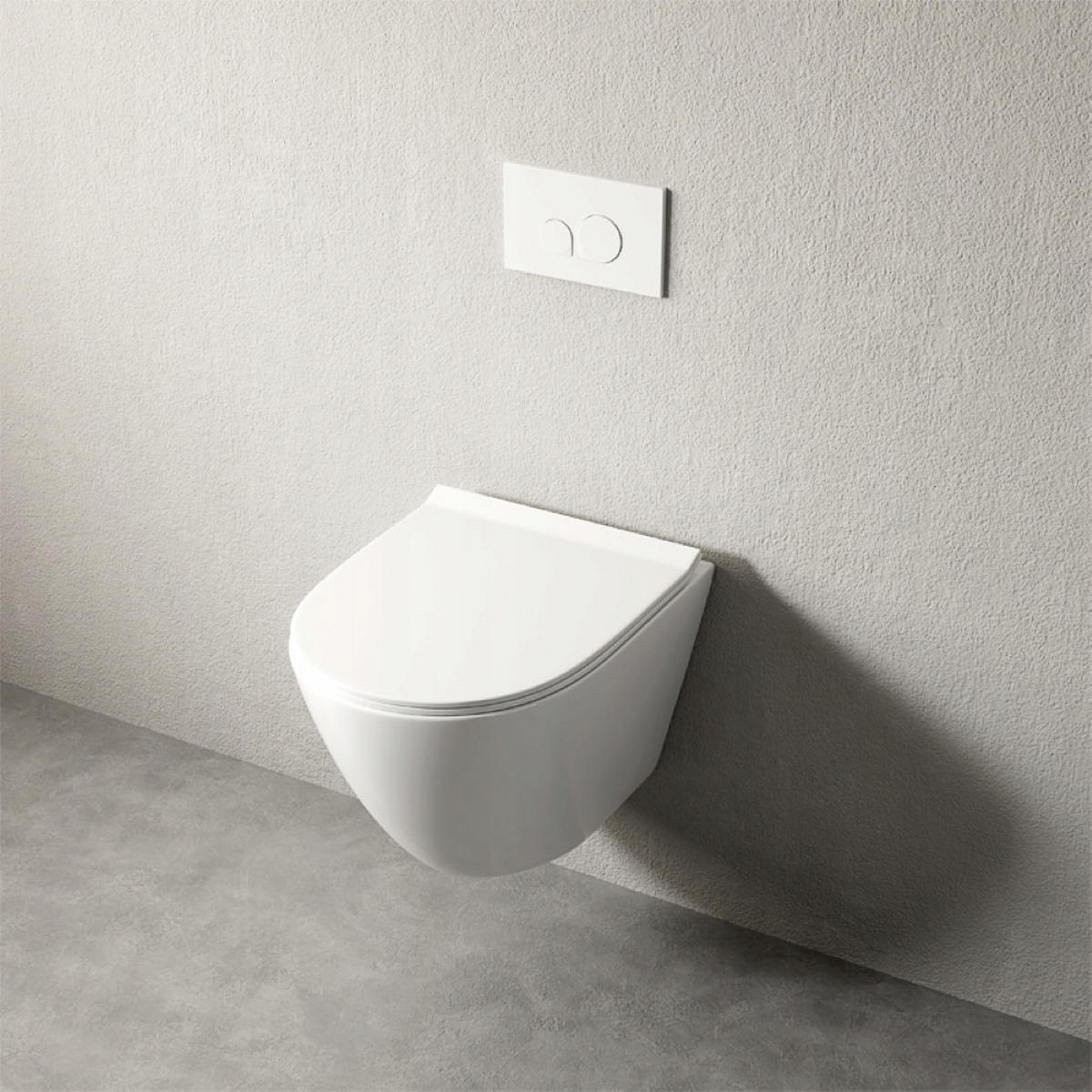 TOILETTENSCHÜSSEL weiß - Weiß, Keramik (36/33/49cm)