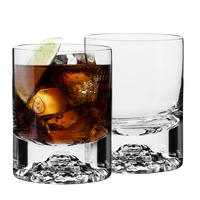 WHISKYGLÄSER, 2er-Set, 300 ml, Handgemacht - Transparent, Glas (0.3L) - Krosno Glass