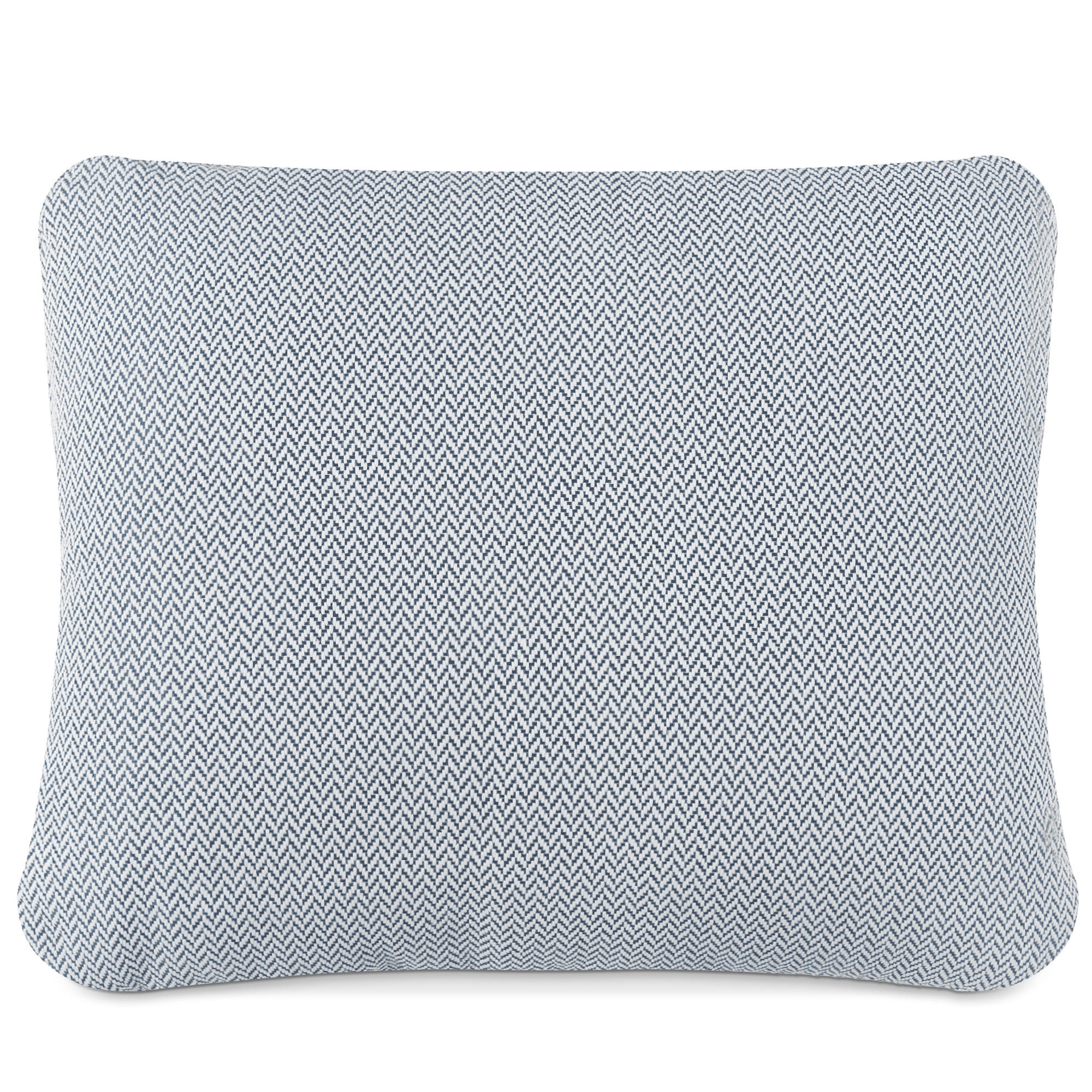 GARTENKISSEN RAMBE Dekokissen mit Füllung, 40x35 cm, Outdoorgeeignet, Blau - Weiß/Hellblau, Textil (40/35cm) - KONSIMO®