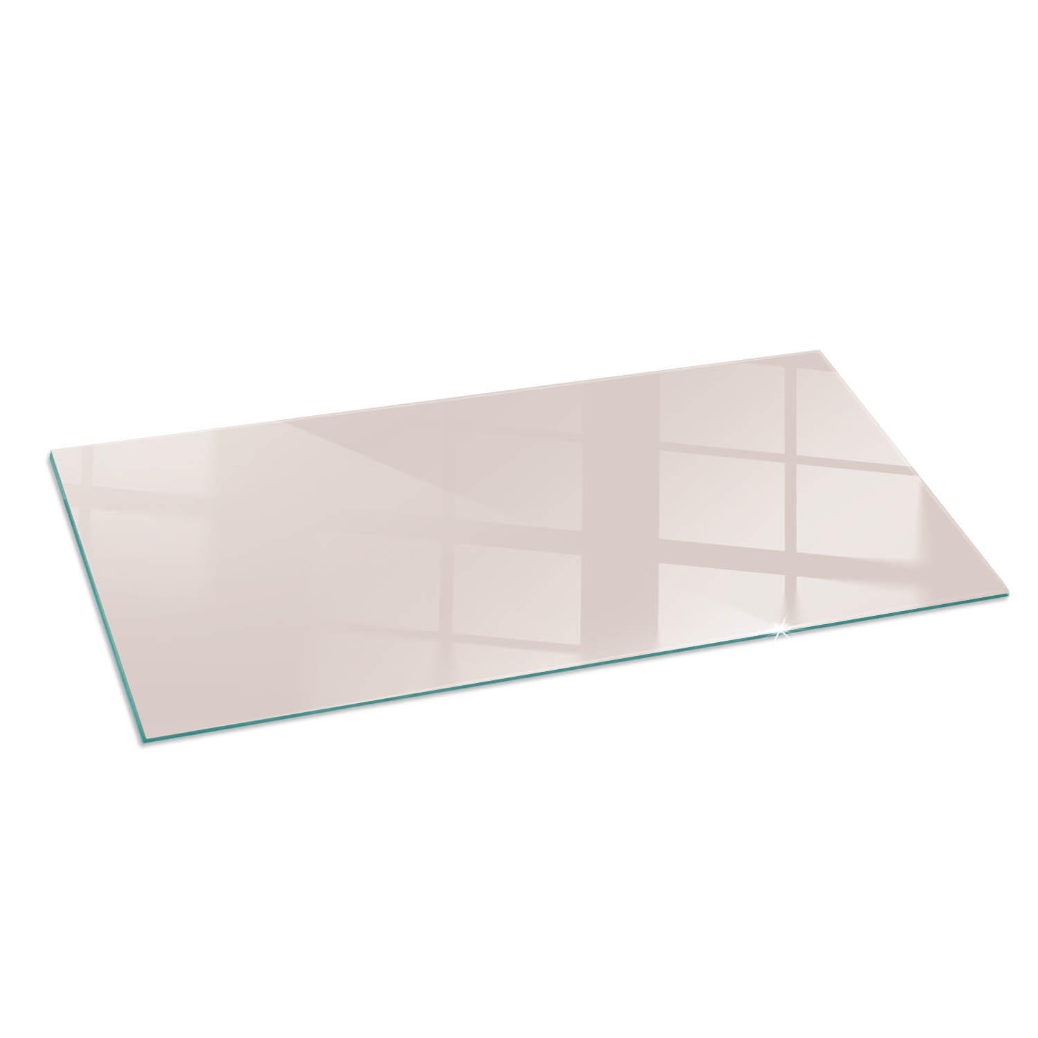 ArtPrintCave Glasplatte Beige 125x50x0.4 cm