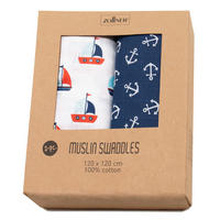 SPUCKTÜCHER, 2er-Set, 120x120 cm, 100% Baumwolle, farblich sortiert - Multicolor, Textil (120/120cm) - Zollner