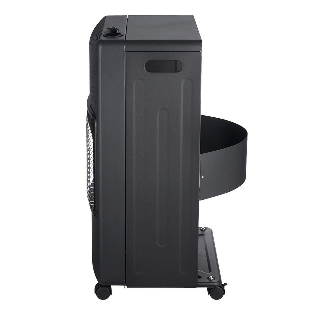 GASHEIZUNG GS42US schwarz - Schwarz, Metall (42/73/36cm) - Juskys