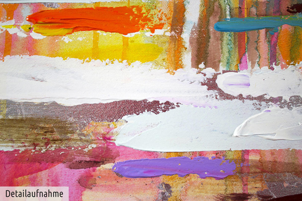 ÖLGEMÄLDE 60/60 cm - Multicolor, Holz/Textil (1.12/60cm) - KUNSTLOFT