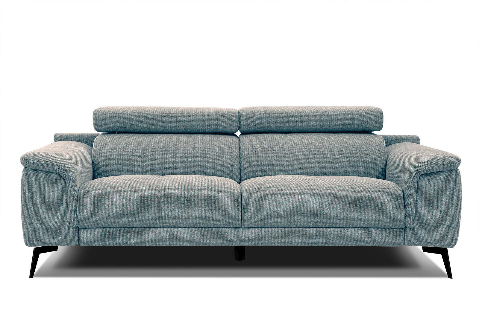 SOFA FIERO 3-Sitzer, mintgrün - Mintgrün, Holzwerkstoff/Textil (212/82/103cm) - Courtois Laville