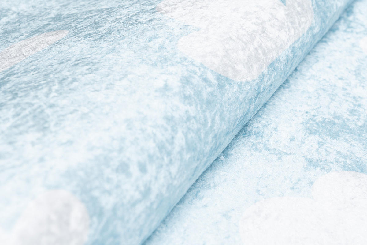 TEPPICH EMMA Blau 140/200 cm - Blau, Kunststoff (140/200cm) - Tapiso